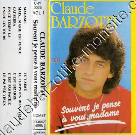 K7 audio souvent jepense à vous madame vol1